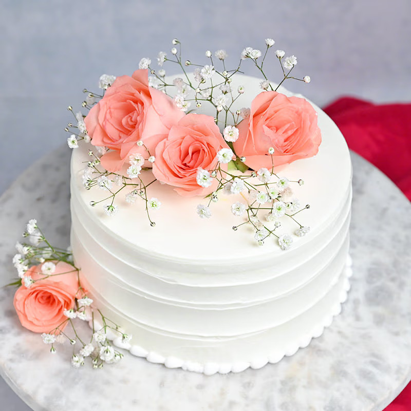 Vanella Rose Cake